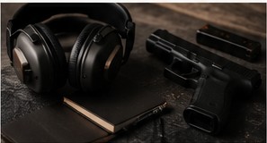 Eye and ear protection with training equipment